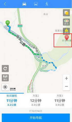 高德地图导航路线混乱不清