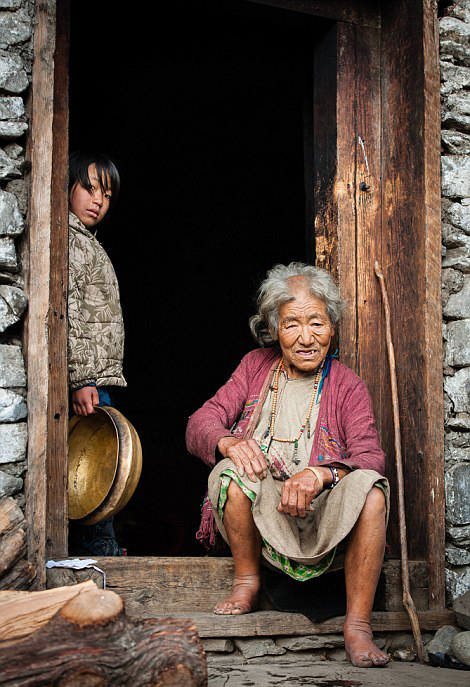 摄影师纪实照片揭不丹游牧民族神秘面纱