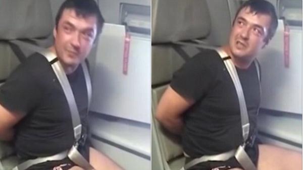 俄航班醉酒乘客因殴打乘务员被绑座椅上