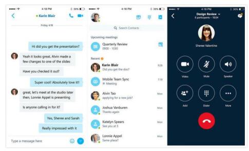 Skype for business是如何成为办公室沟通利器