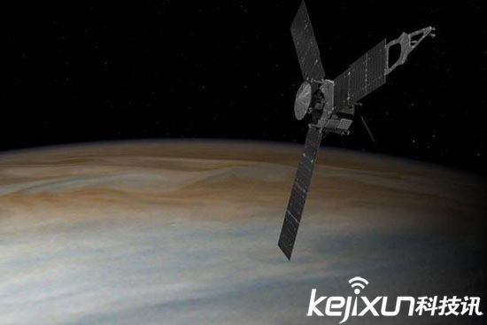 木星北极观测到诡异电波 朱诺号发回首批照片