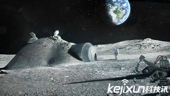 地球首个月球村 将由3D打印来完成