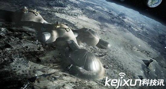 地球首个月球村 将由3D打印来完成