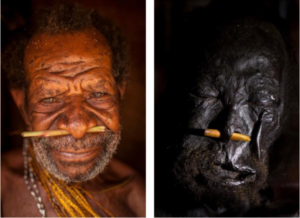 当代木乃伊：巴布亚新几内亚的熏尸仪式