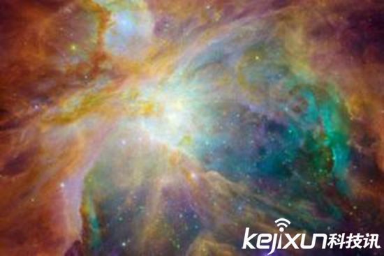 猎户座星云中的塌缩恒星 蓝色龙卷怎么行成的？