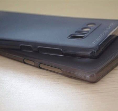 三星Note 8手机壳泄露指纹传感器位置 不在屏