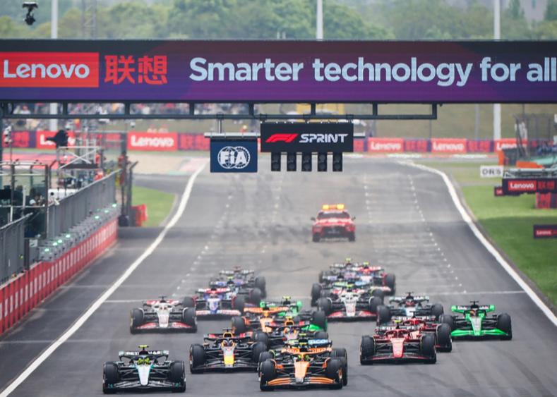 F1中国大奖赛战火再燃！联想“上赛场”保驾护航