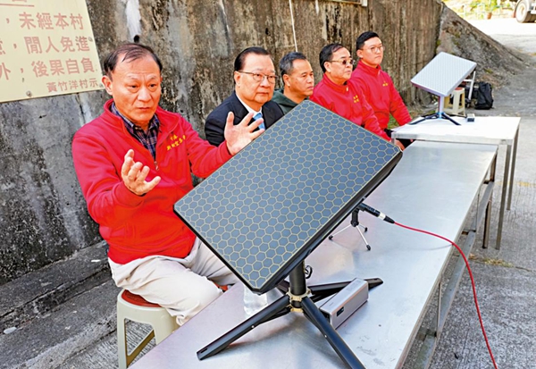 网翎卫星上网机在香港测试成功