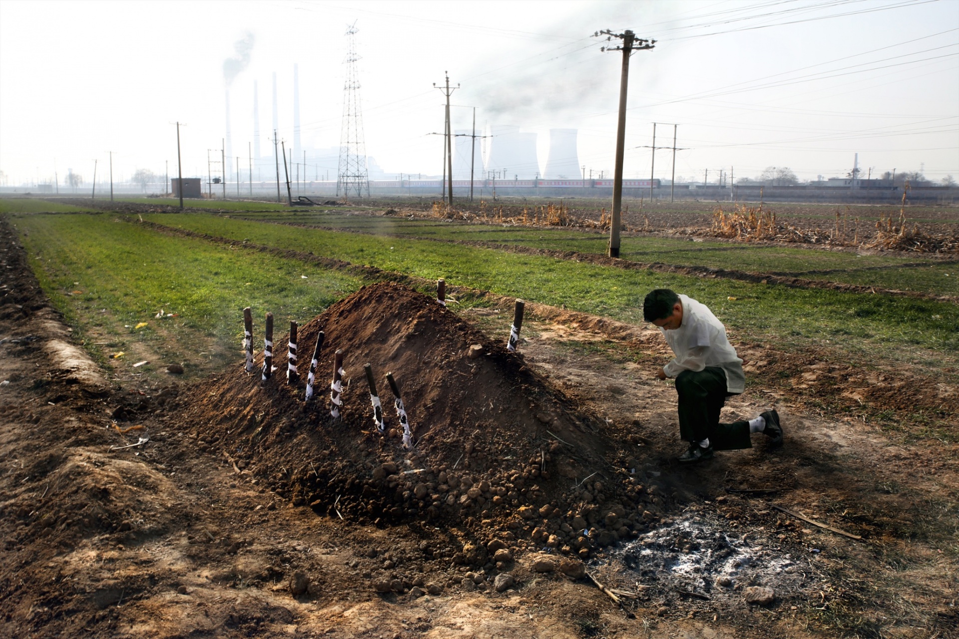 外媒拍中式污染如何影响中国人
