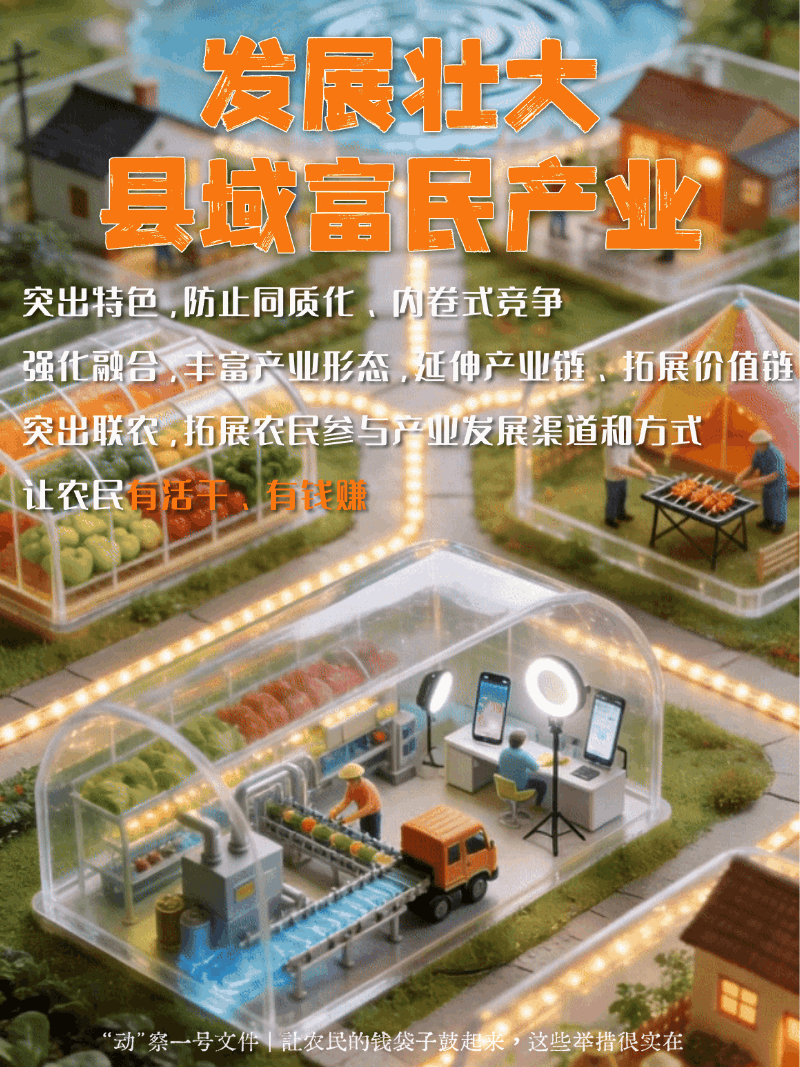 “动”察一号文件｜农民腰包鼓起来，这些举措很实在