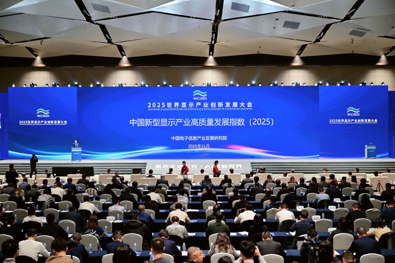《中国新型显示产业高质量发展指数（2025）》发布