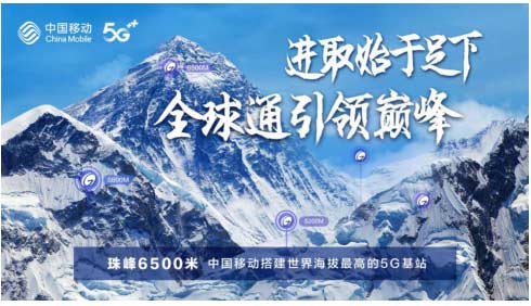 世界海拔最高5G基站建成并开通