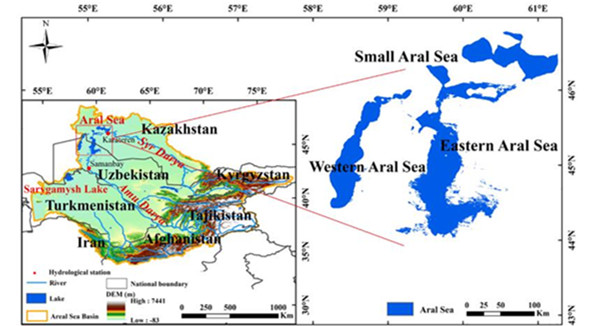 新疆生地所发现咸海萎缩速率在减缓
