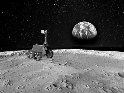 第一辆月球车图片