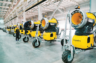 雪白冬奥“黑科技”