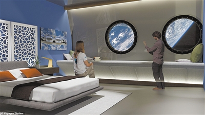 世界首家“太空酒店”2025年将开建
