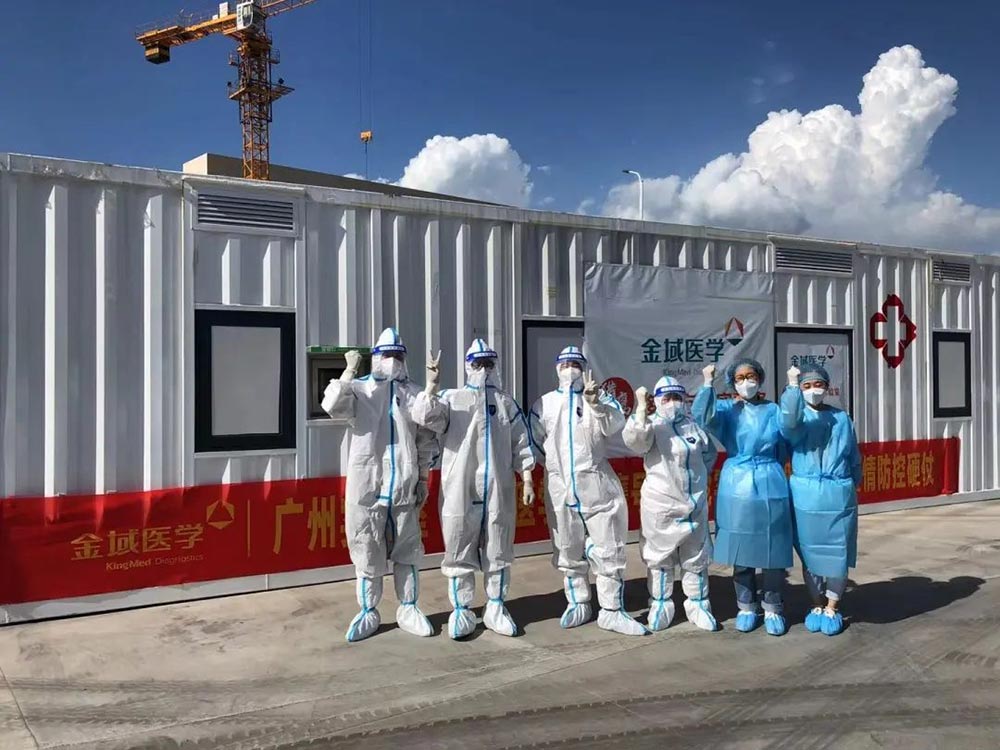 “猎鹰”出击！探访苏州首辆移动方舱实验室