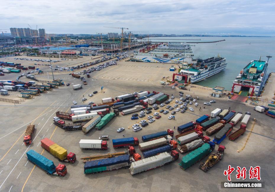 海口琼州海峡客滚船复航