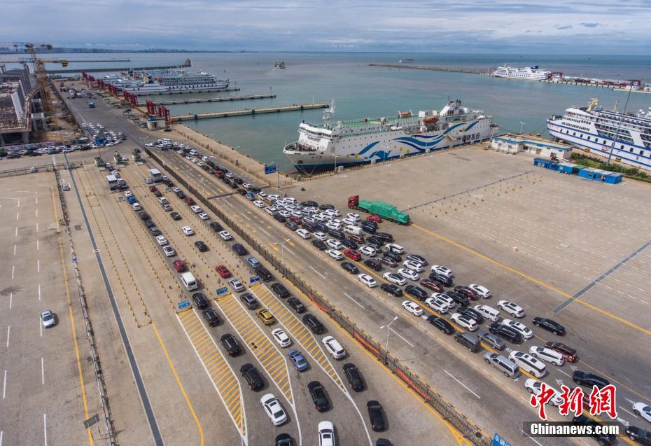 海口琼州海峡客滚船复航