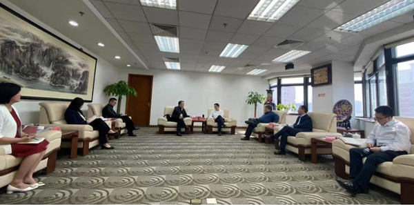 中国科协科技传播中心拜访北京市国资委进行对接座谈
