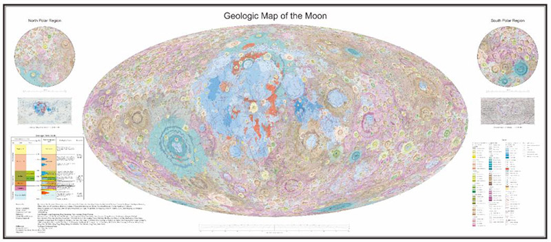 世界首幅！欧阳自远院士权威解读1:250万月球全月地质图