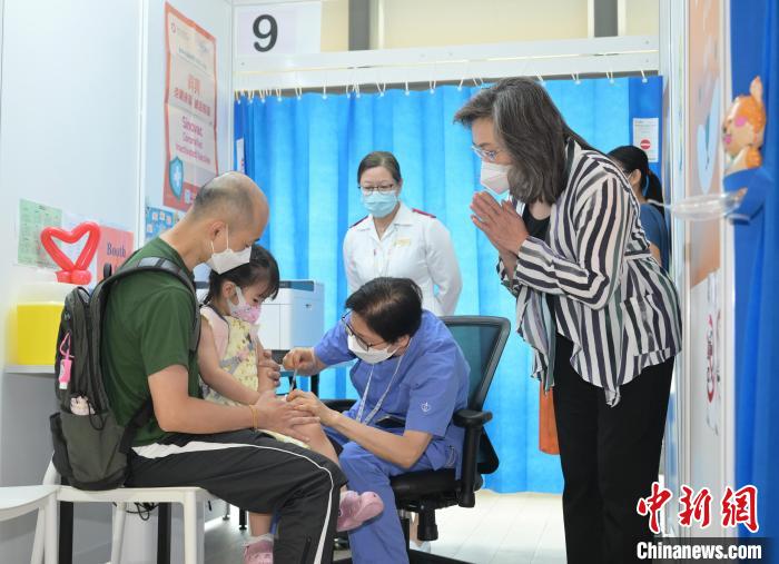 香港多个疫苗接种中心增加幼童接种疫苗服务