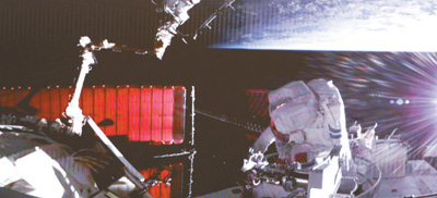 中国空间站全面建成后航天员首次成功出舱