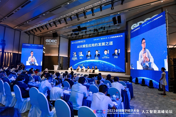 2023全球数字经济大会 | 度小满许冬亮：金融大模型帮助中小机构跨越“数字鸿沟”