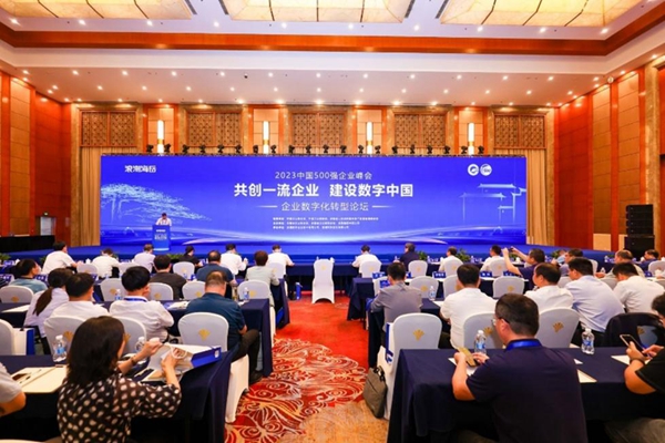 “共创一流企业 建设数字中国”企业数字化转型专题论坛在合肥举办