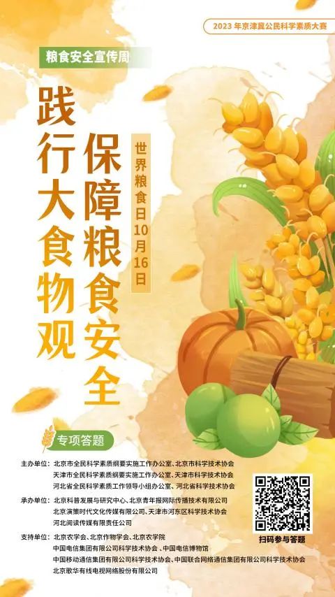 专项答题丨关于粮食安全，你知道的有多少？