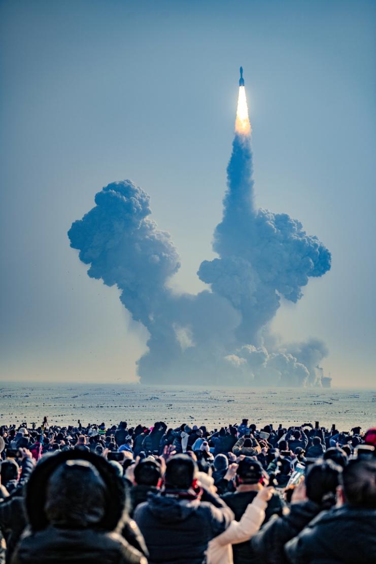 引力一号（遥一）海澜之家号运载火箭发射成功