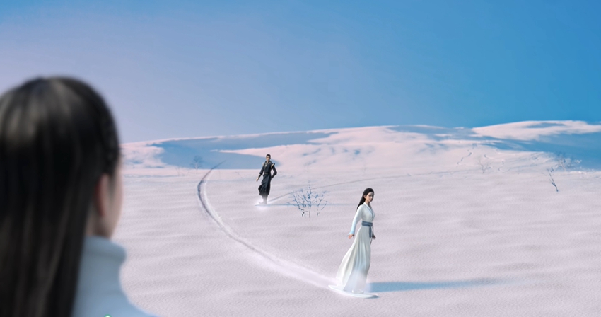 吉林首支数字人冰雪文旅宣传片《长白天下雪，雪域见奇遇》发布