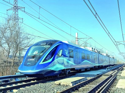 我国自主研制的首列氢能源市域列车完成运行试验
