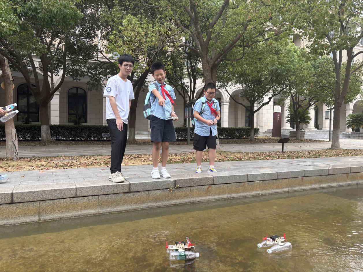 浙江海洋大学“海上工匠养成记”开展海洋机械创新科普研学活动