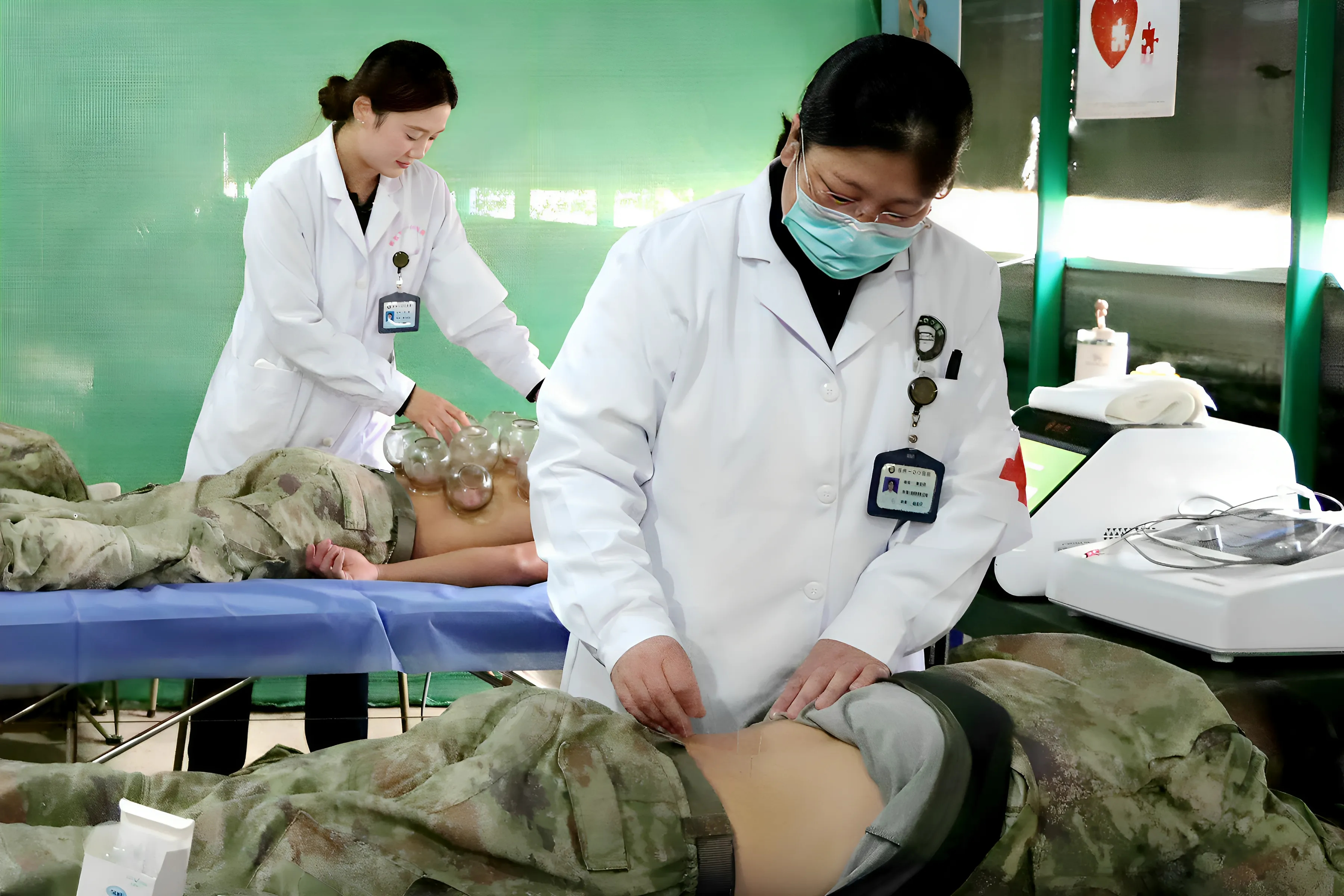 皖东演训场的“健康灯塔”