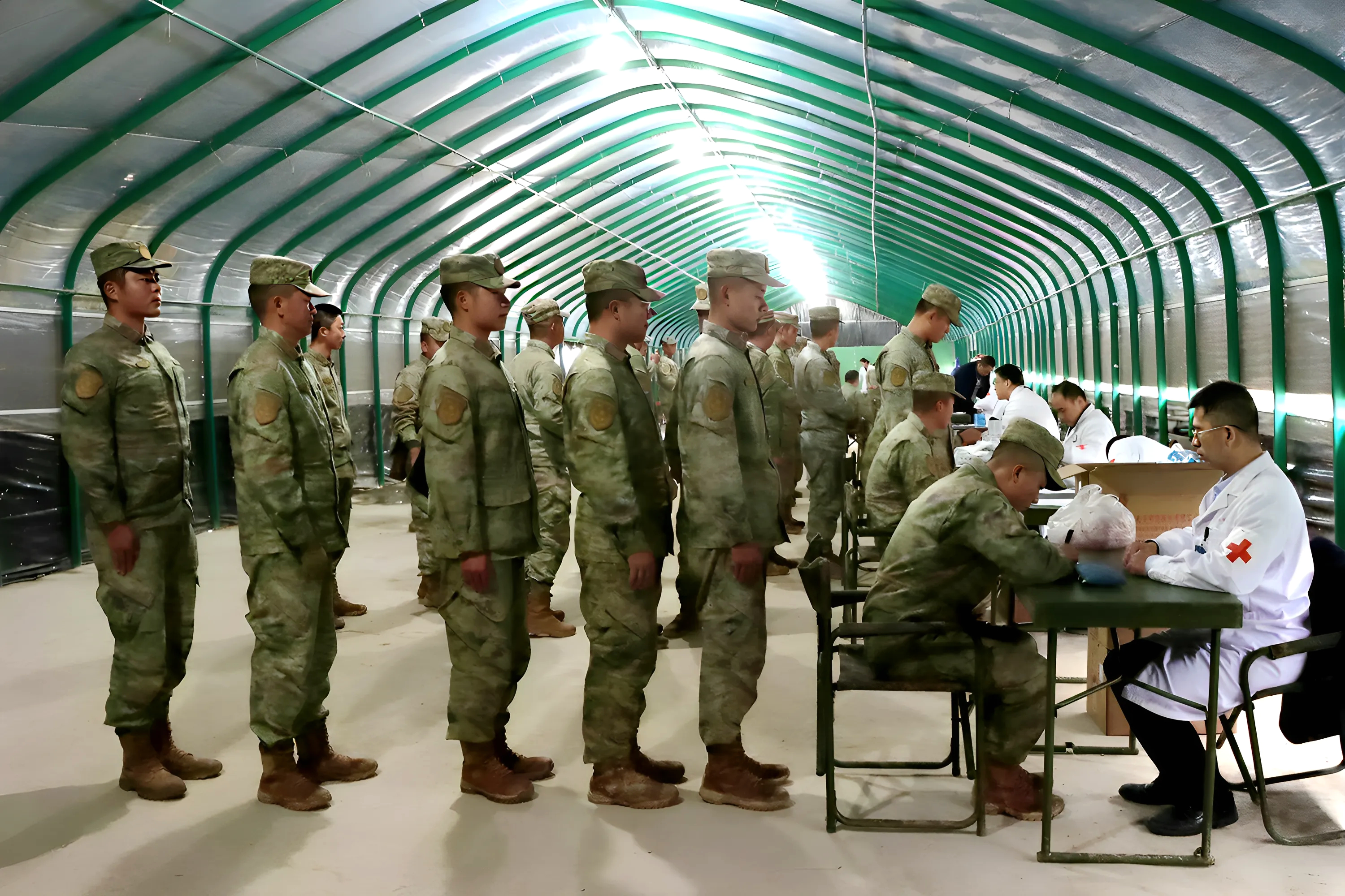 皖东演训场的“健康灯塔”