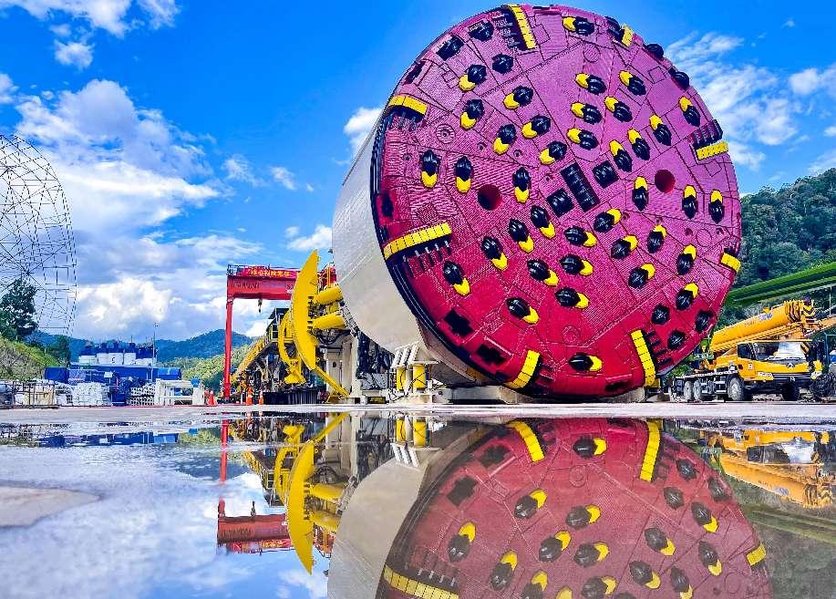 16.39公里！中国自主TBM技术攻坚出海 贯通东南亚第一长隧
