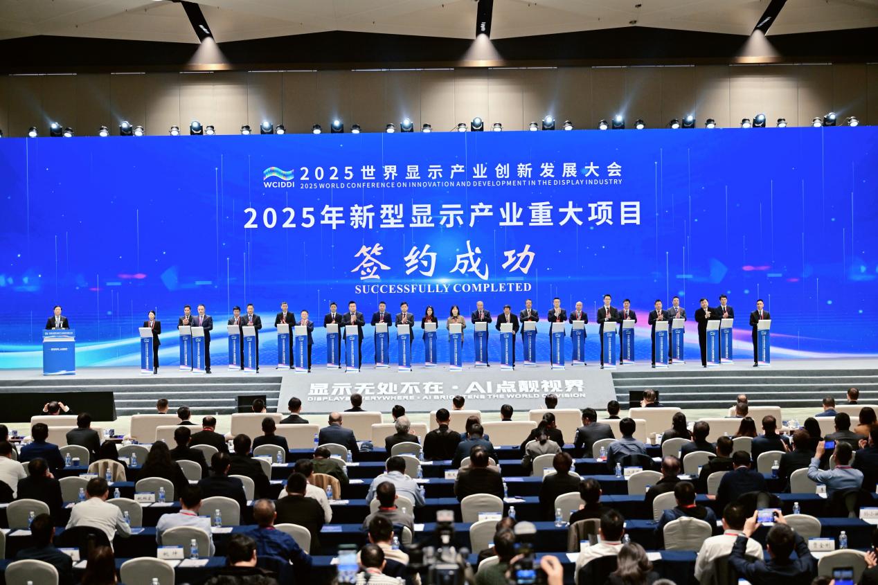 2025世界显示产业创新发展大会在成都举行