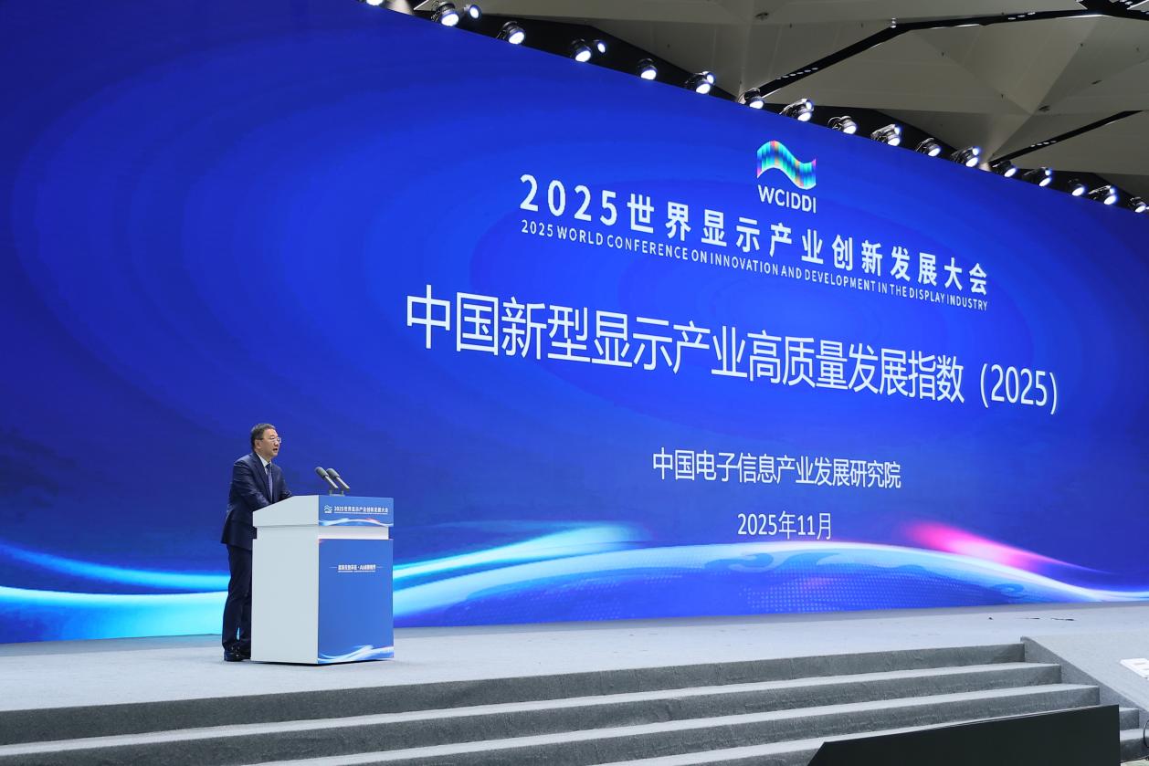 2025世界显示产业创新发展大会在成都举行