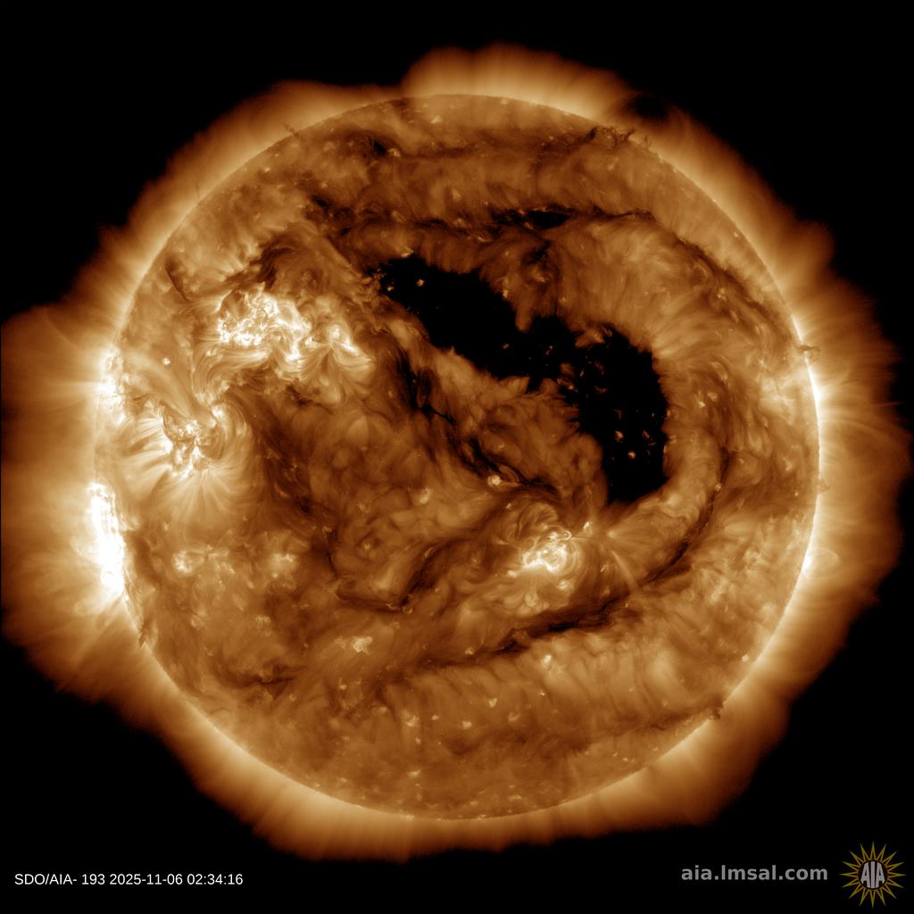 空间环境预报中心：11月6日发生大地磁暴，橙色警报级别