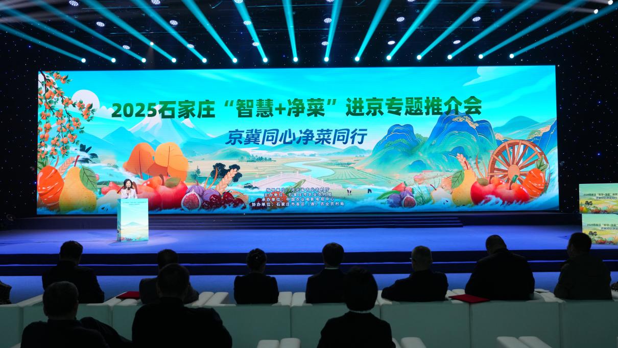从京津冀协同到消费新场景，石家庄“智慧+净菜”在京推介