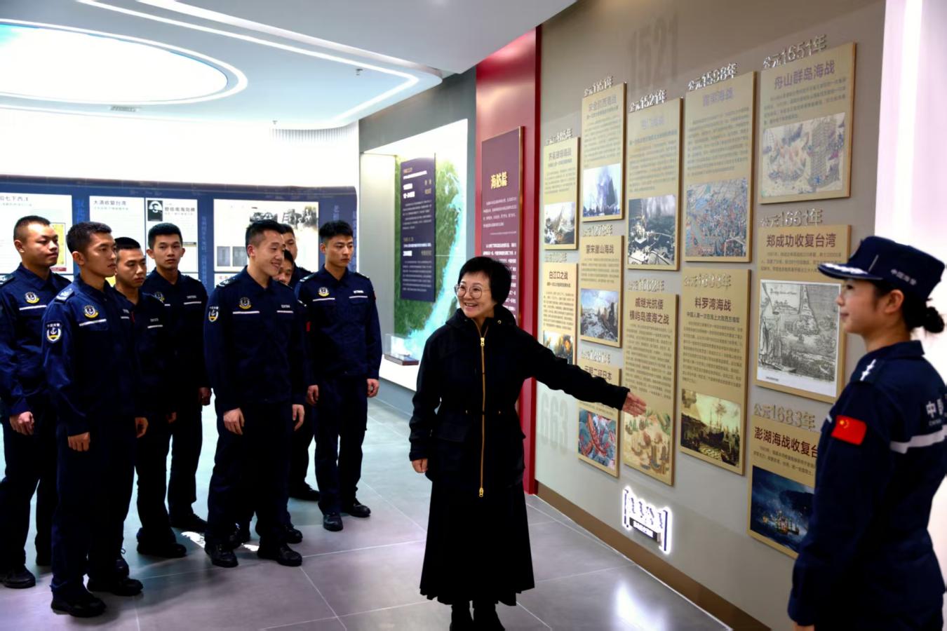 忠诚赞歌响彻海疆 精神坐标指引航程