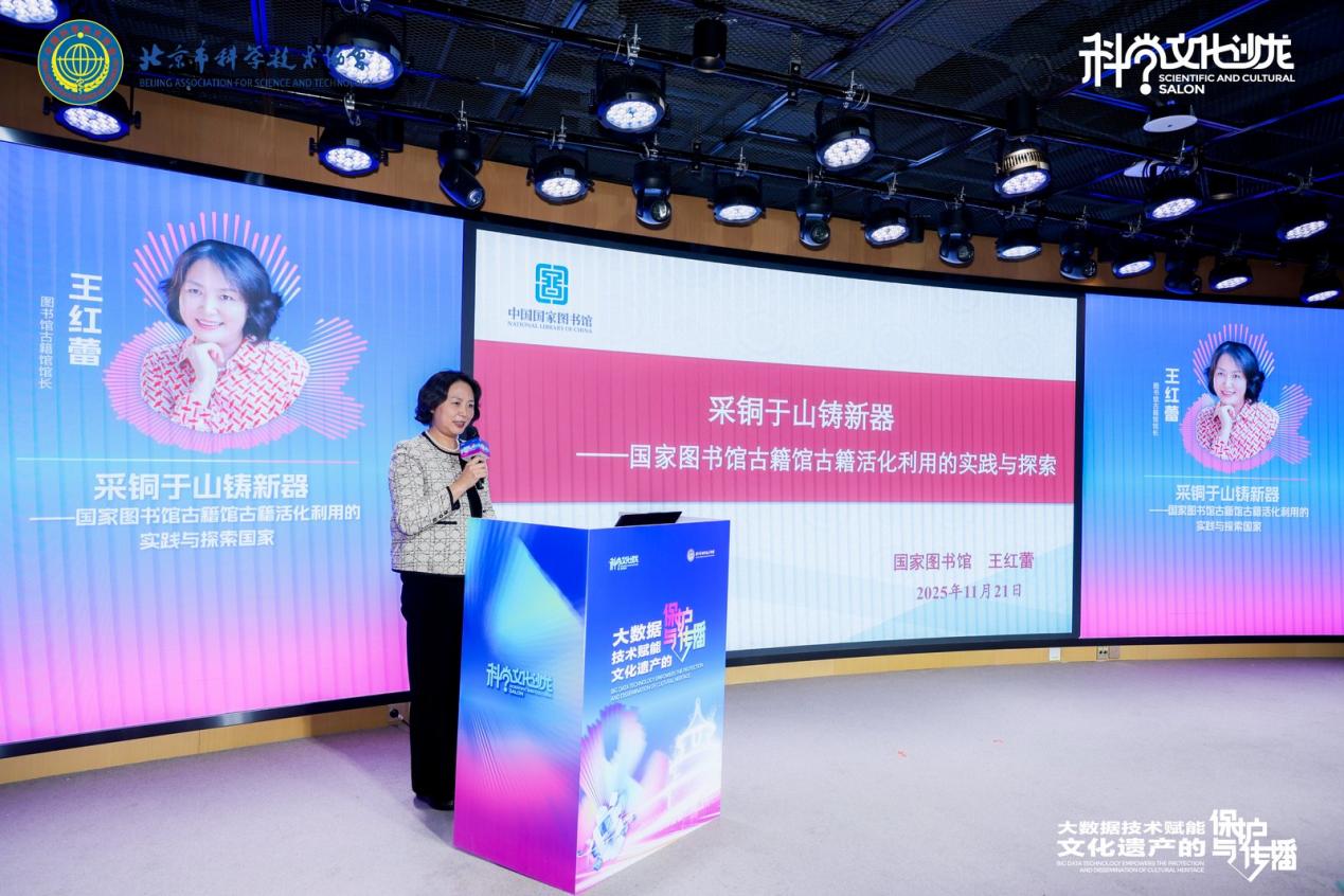 大数据赋能文化遗产保护与传播科学文化沙龙在京举办