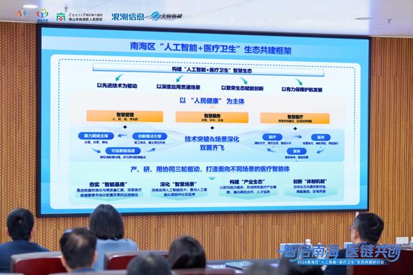 跑通产研用闭环，佛山南海构建AI+医疗卫生新生态
