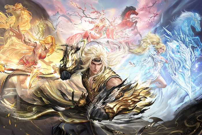 《魔域》联动丝路明珠 数字水墨再造“天马”神韵