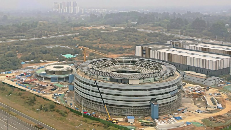 聚变技术研发基地实景图。四川天府新区融媒体中心供图