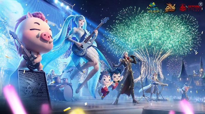 浏阳河畔的数字烟火：国民游戏IP助千年花炮“破圈”