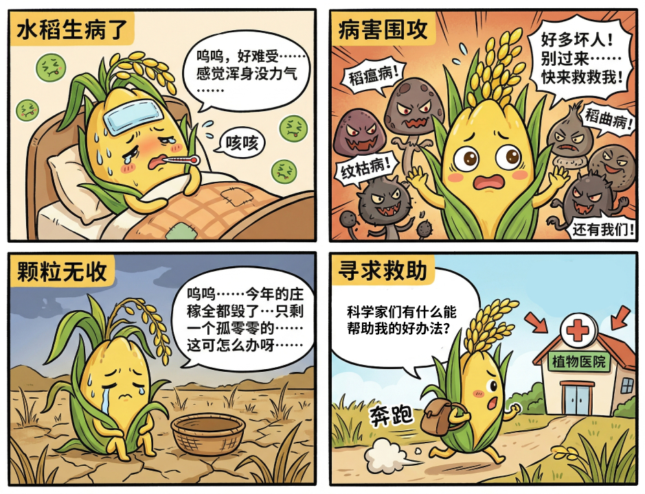 【科研论文科普解读】揪出“内鬼”基因，解锁水稻广谱抗病的“金刚不坏之身”