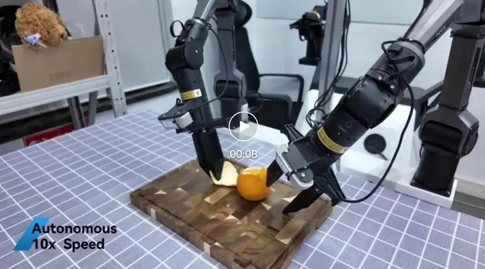 剥橘子、开锁、翻袜子……中国具身智能企业拿了3项全球第一 剥橘子、开锁、翻袜子……中国具身智能企业拿了3项全球第一