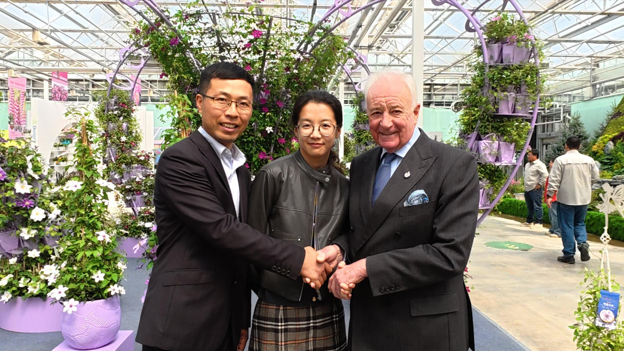 来北京国际鲜花港，和你交换一整个春天